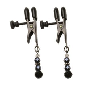 Black Beaded Nipple Clamps