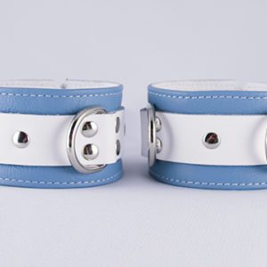 Crystal Blue Ankle Cuffs