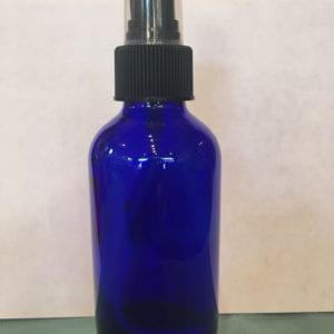 Cobalt Blue Glass 4 oz. Spray Bottle