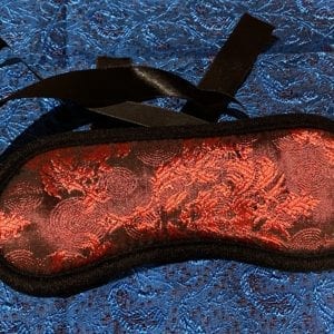 Red Satin Blindfold