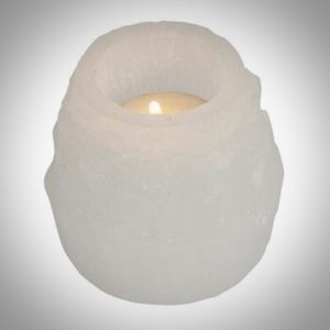 Moroccan Selenite Tea light Candle Holder