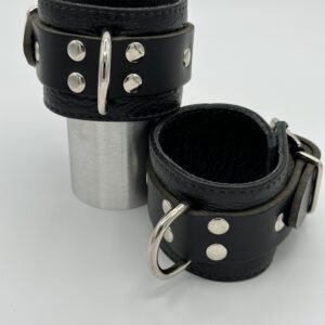 Black Jag Wrist Cuffs