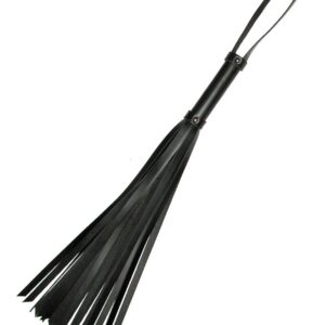 Basic Black Leather Flogger