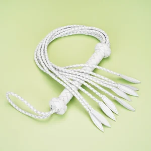 Fuji White Cat O Nine Tails Flogger