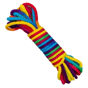 Funfetti Rainbow Bondage Rope