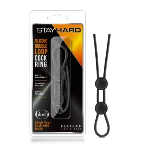 Stay Hard Silicone Double Loop Lasso