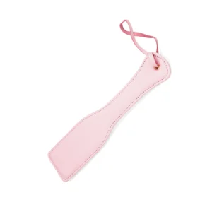 White & Pink Fairy Leather Paddle