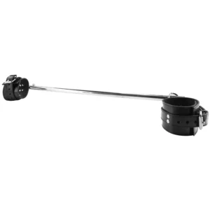 Adjustable Leg Spreader Bar With Leather Cuffs