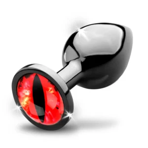 Sinister Red Eye Metal Butt Plug