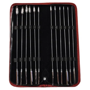 Stainless Steel 12 Piece Rosebud Dilator Set
